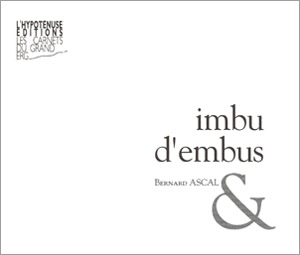 couverture imbu d'embus, bernard ascal