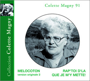 couverture Mélocoton Rap'toi d'la que je m'y mette !, colette magny