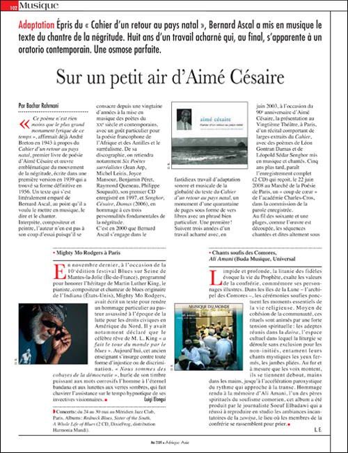 article de presse